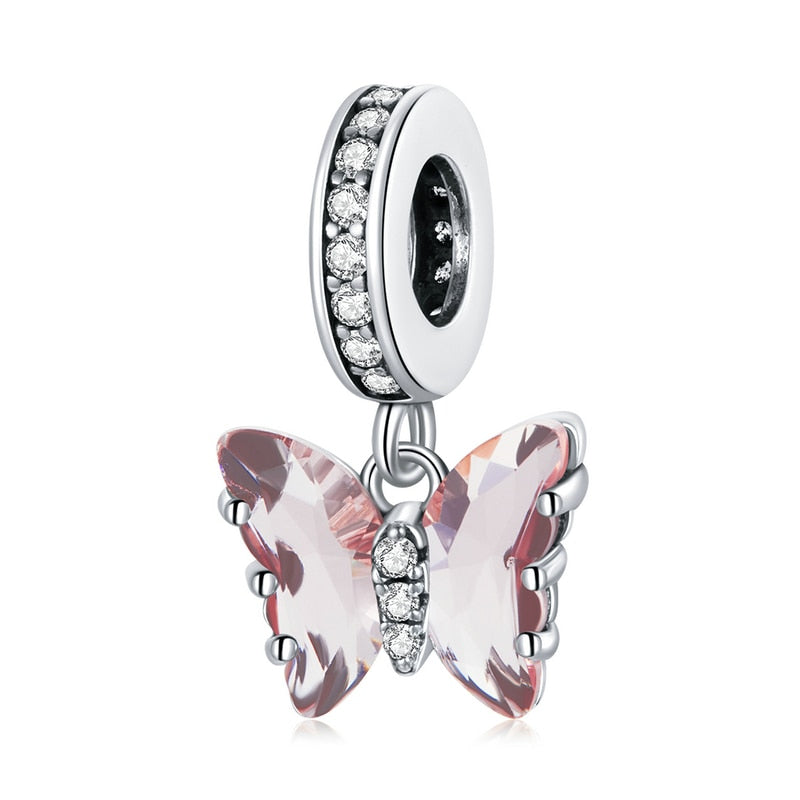 Berloques Borboletas Luxuosas - Prata 925 Bellorie