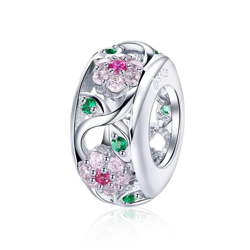 Berloque Jardim Florido - Prata 925 Bellorie