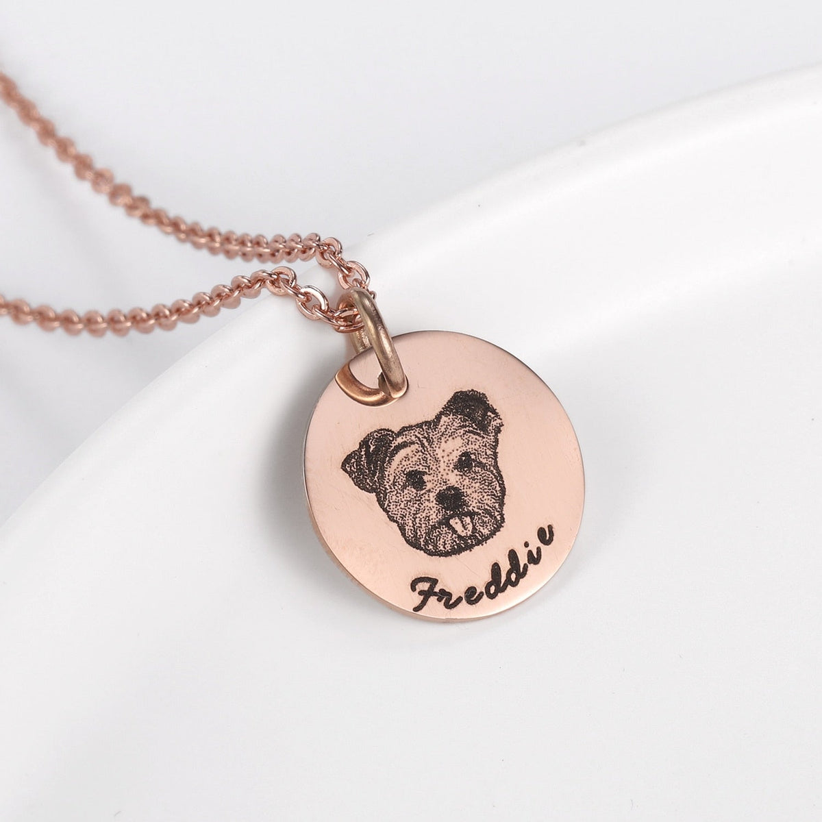 Colar Personalizado Foto Pet Bellorie