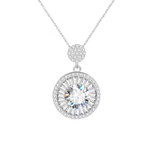 Colar Feminino de Prata Zircônias Lunnelé™
