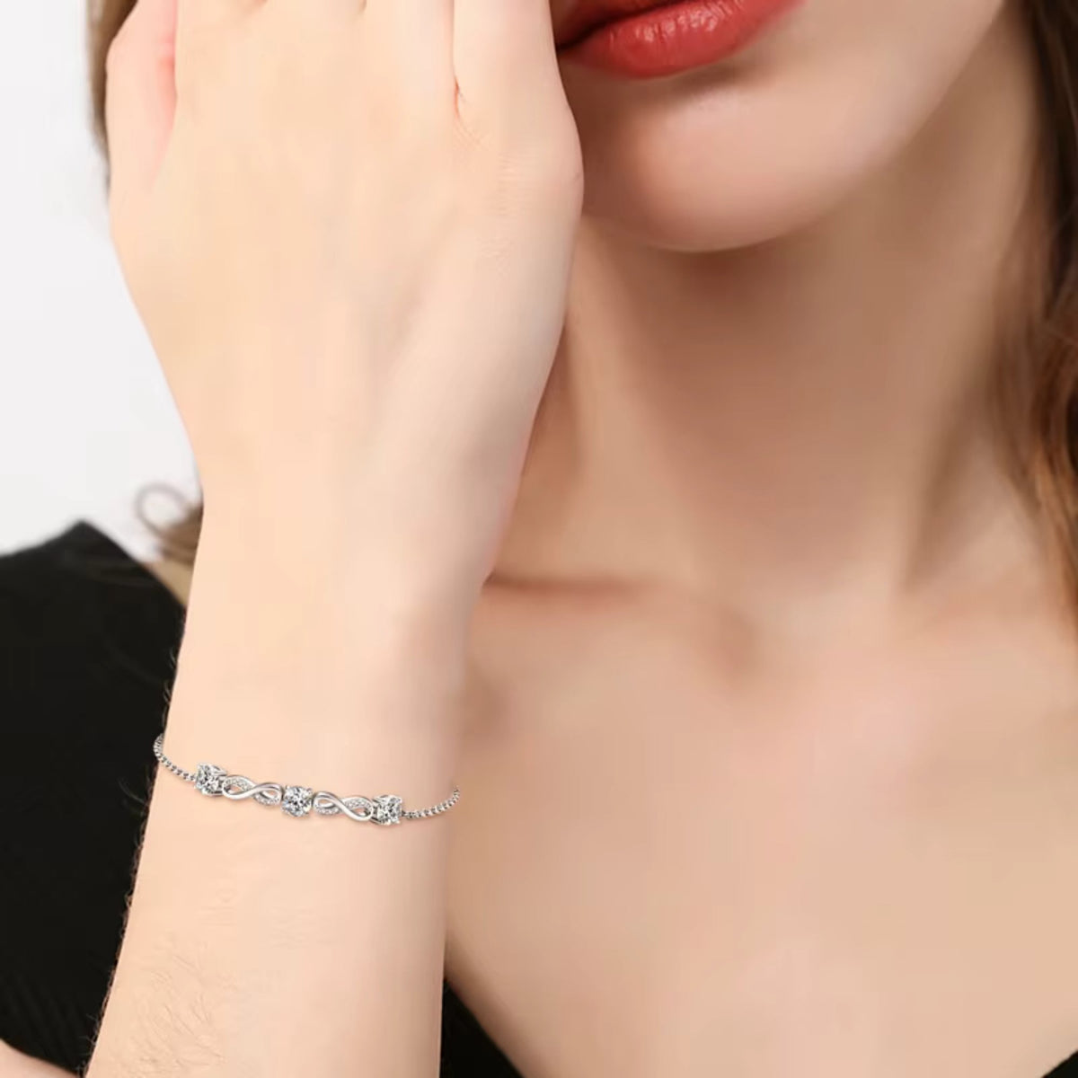 Pulseira Feminina de Prata 925 Dolcezza Lunnelé™
