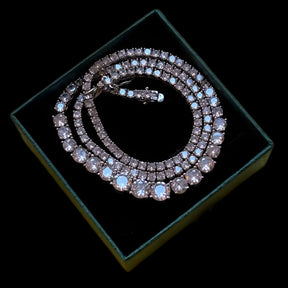 Colar de Prata Feminino com Zircônias Lumiere Lunnelé™