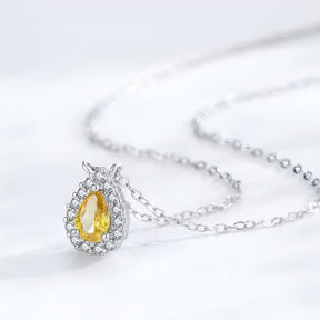 Colar Feminino Pingente Zircônia Lunnelé™