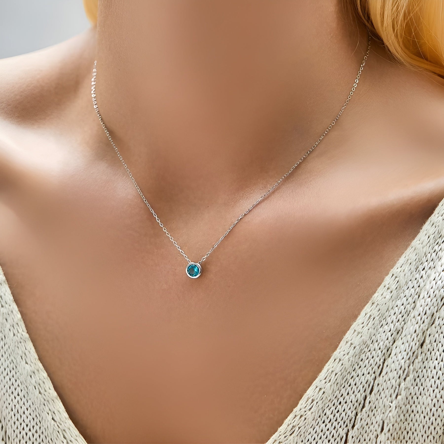 Colar Feminino de Prata Bluene Lunnelé™