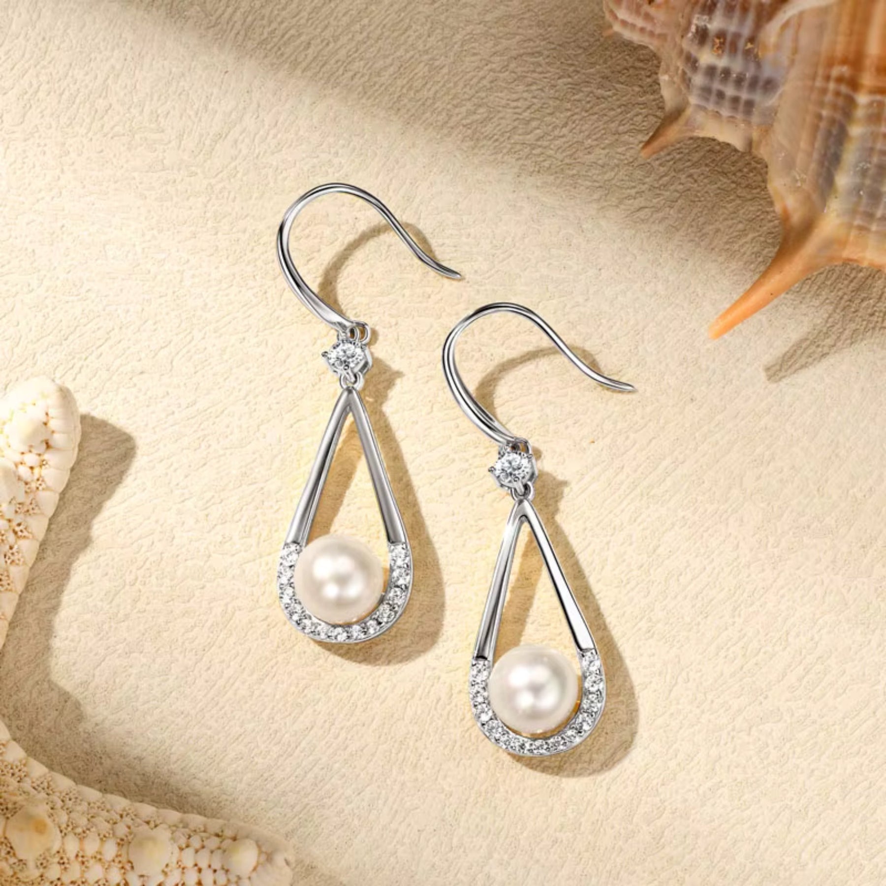 Brincos Femininos Goccia em Prata 925 Lunnelé™