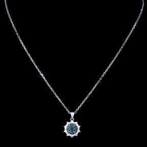 Colar Feminino Luxo Esmeralda Prata 925 Lunnelé™