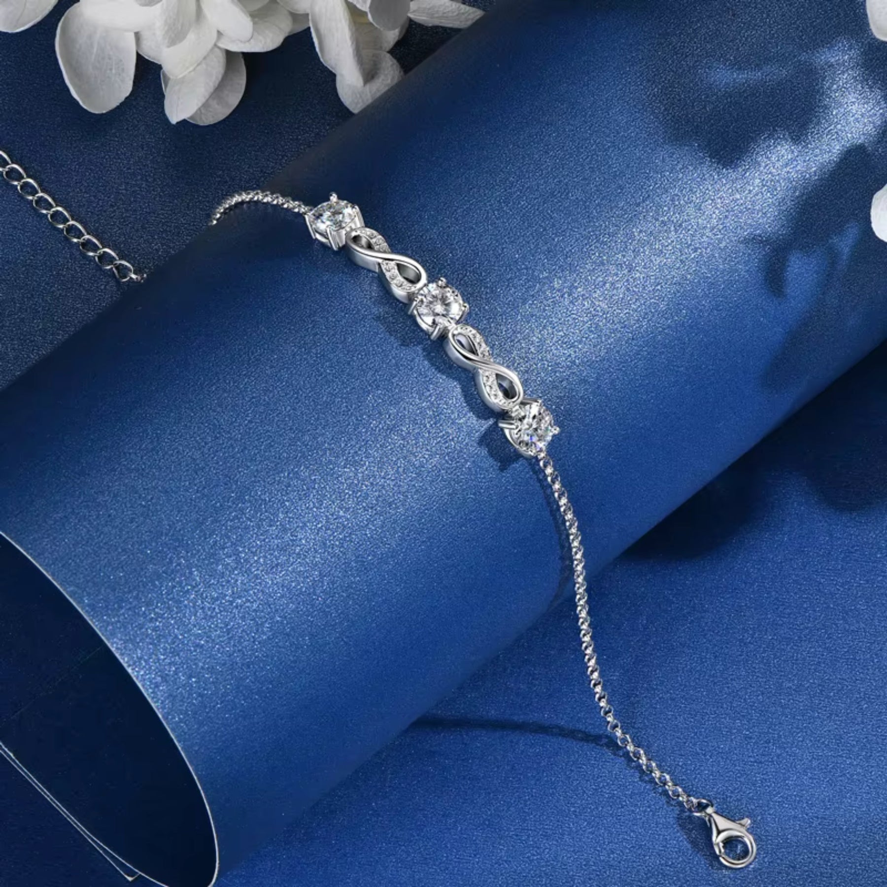 Pulseira Feminina de Prata 925 Dolcezza Lunnelé™