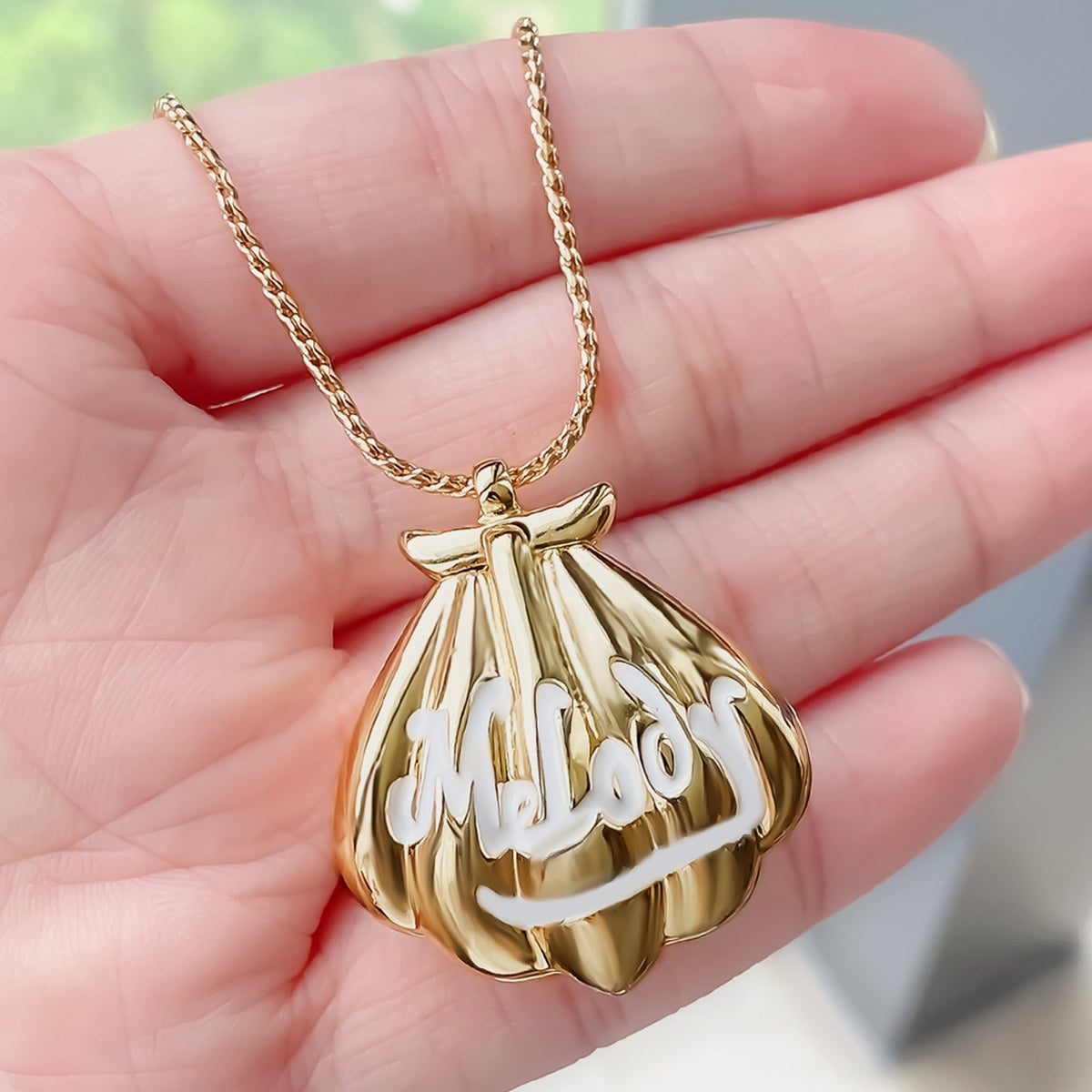 Colar Medalhão da Melody - A Pequena Sereia II Lunnelé™