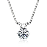 Colar Ponto de Luz Moissanite 1ct
