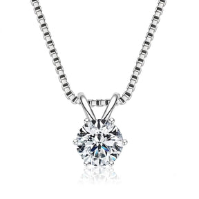 Colar Ponto de Luz Moissanite 1ct