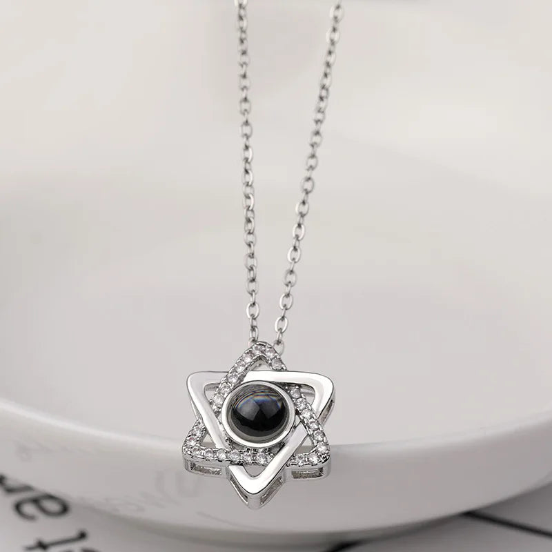 Star - Colar Personalizado com Foto Aço Inoxidável 316L Lunnelé™ - foto 8