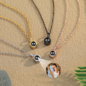 Point - Colar Personalizado com Foto Aço Inoxidável 316L Lunnelé™