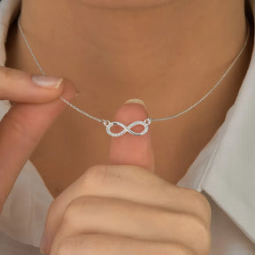 Colar Amor Infinito Prata 925