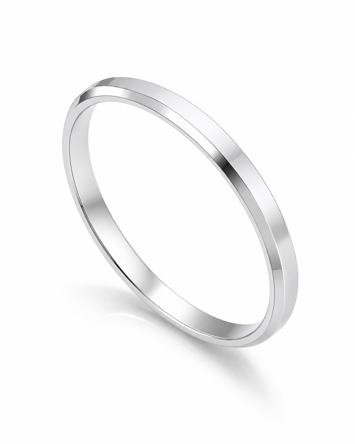 Aliança de Namoro 2mm Prata 950 Lunnelé™