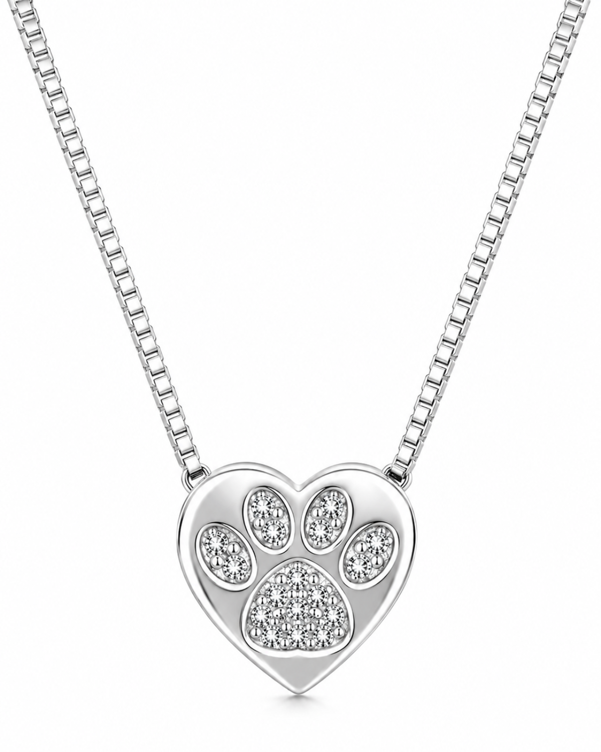 Colar Patinha de Pet em Prata 925 Lunnelé™
