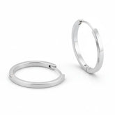 Brinco De Prata 925 Argola Ring Lunnelé™