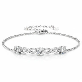 Pulseira Feminina de Prata 925 Dolcezza Lunnelé™