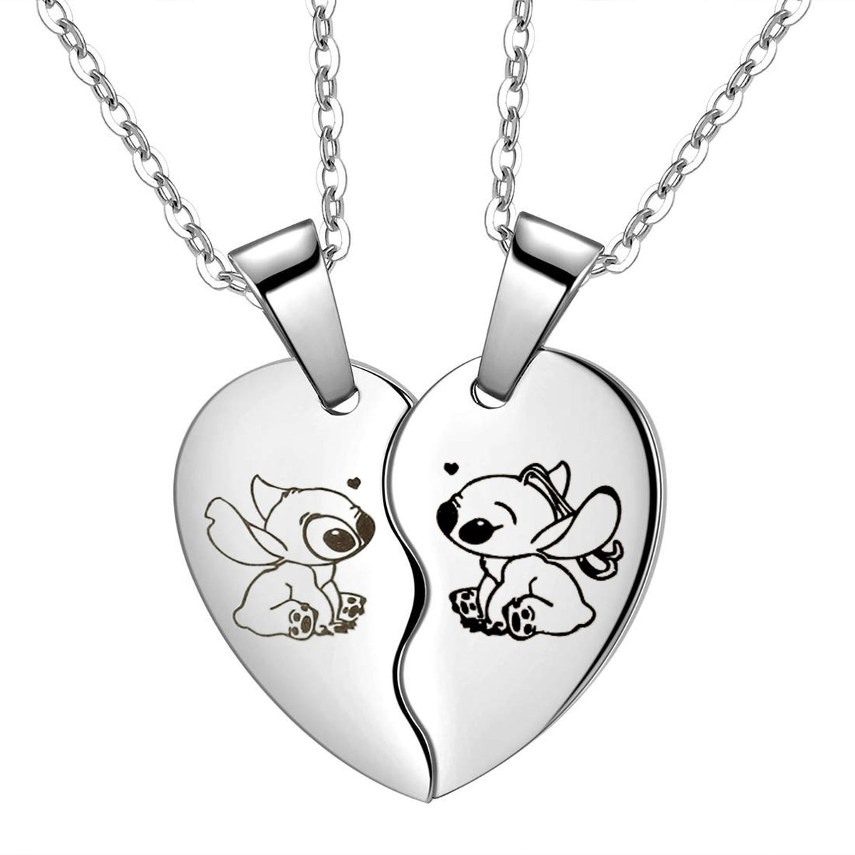 Colar Luxo Lilo & Stich - Amor Encantado 💖🌺 Lunnelé™