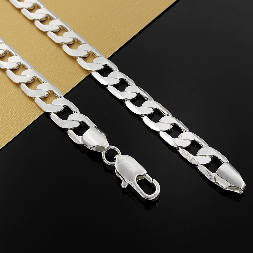 Corrente em Elos de Prata Masculina Lunnelé™