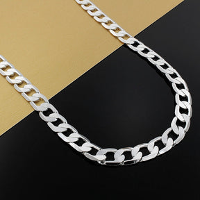 Corrente em Elos de Prata Masculina Lunnelé™