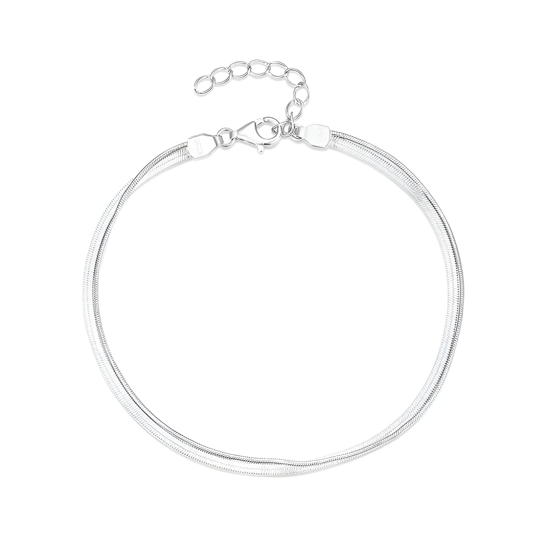 Pulseira Feminina de Prata 925 Fine Lunnelé™