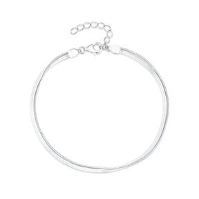 Pulseira Feminina de Prata 925 Fine Lunnelé™