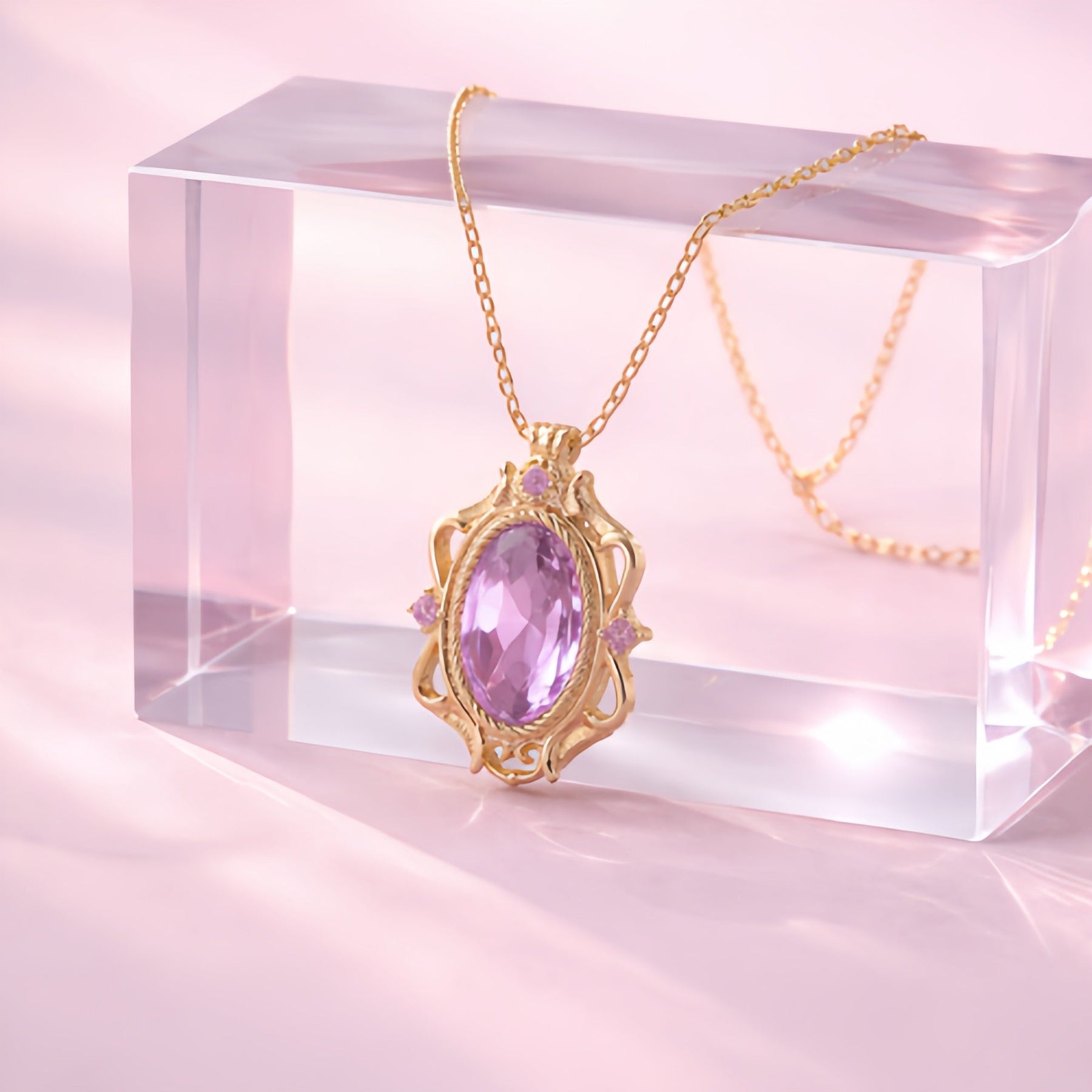 Colar Luxo Princesa dos Sonhos - Barbie Rapunzel