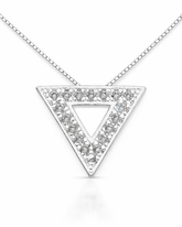 Colar Triangulo em Prata 925 Lunnelé™