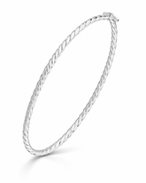 Bracelete Torcido Prata 925 Lunnelé™
