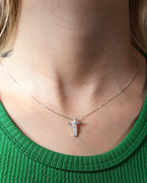 Colar Cristo Redentor Prata 925 Lunnelé™ - foto 2