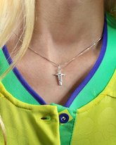 Colar Cristo Redentor Prata 925 Lunnelé™