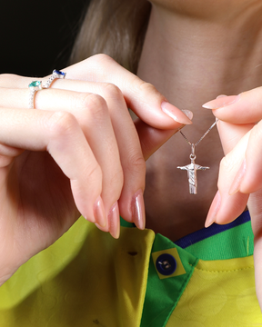 Colar Cristo Redentor Prata 925 Lunnelé™ - foto 3