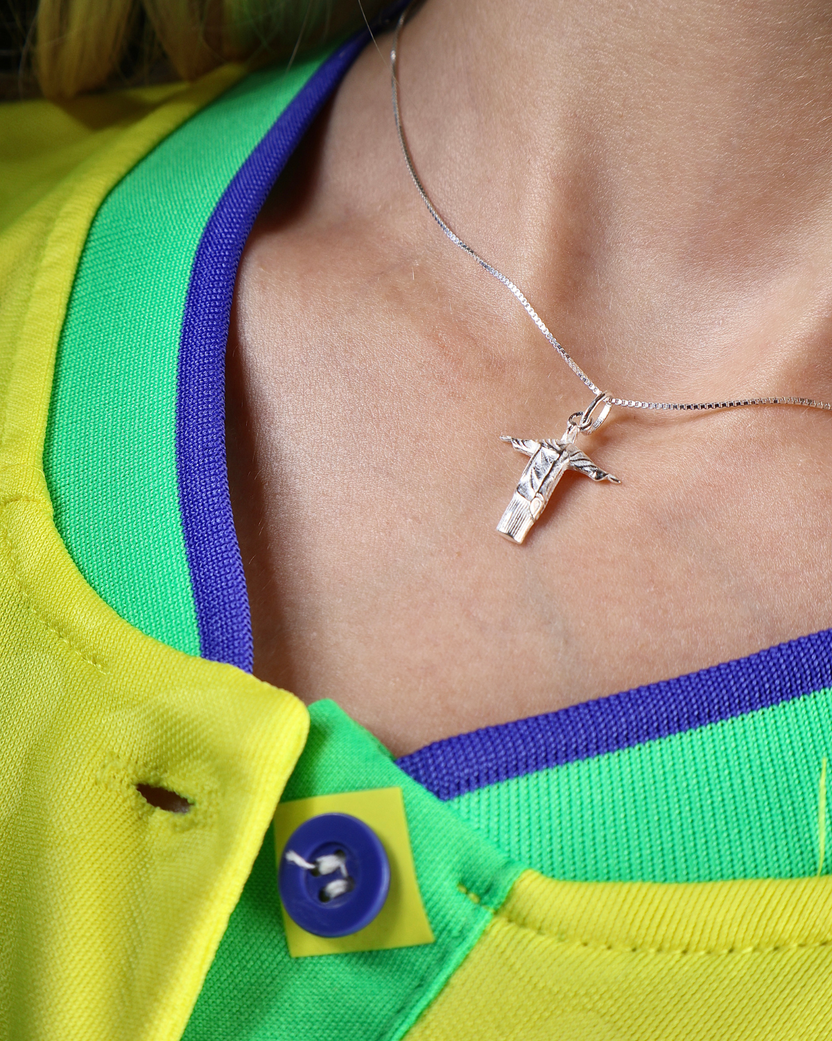 Colar Cristo Redentor Prata 925 Lunnelé™ - foto 2