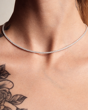 Choker Riviera em Prata 925 Lunnelé™ - foto 2