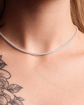 Choker Riviera em Prata 925 Lunnelé™ - foto 7