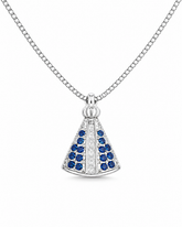 Colar Nossa Senhora Prata 925 Lunnelé™