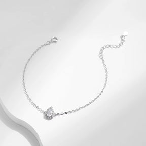Pulseira Gota Cravejada em Prata 925
