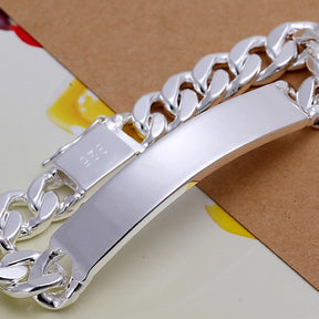Pulseira Masculina de Prata 925 Lunnelé™