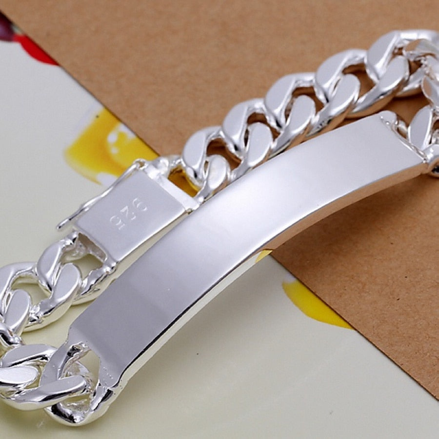 Pulseira Masculina de Prata 925 Lunnelé™