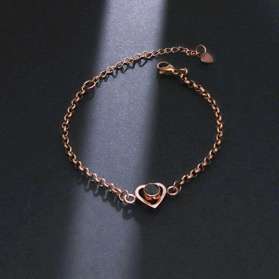Memory - Pulseira Personalizada em Aço Inoxidável Lunnelé™ - foto 6
