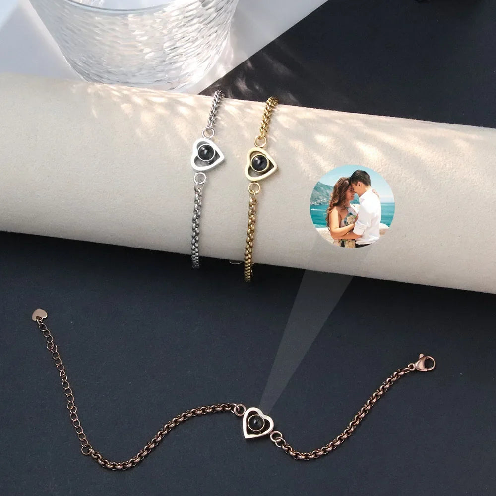 Memory - Pulseira Personalizada em Aço Inoxidável Lunnelé™ - foto 2