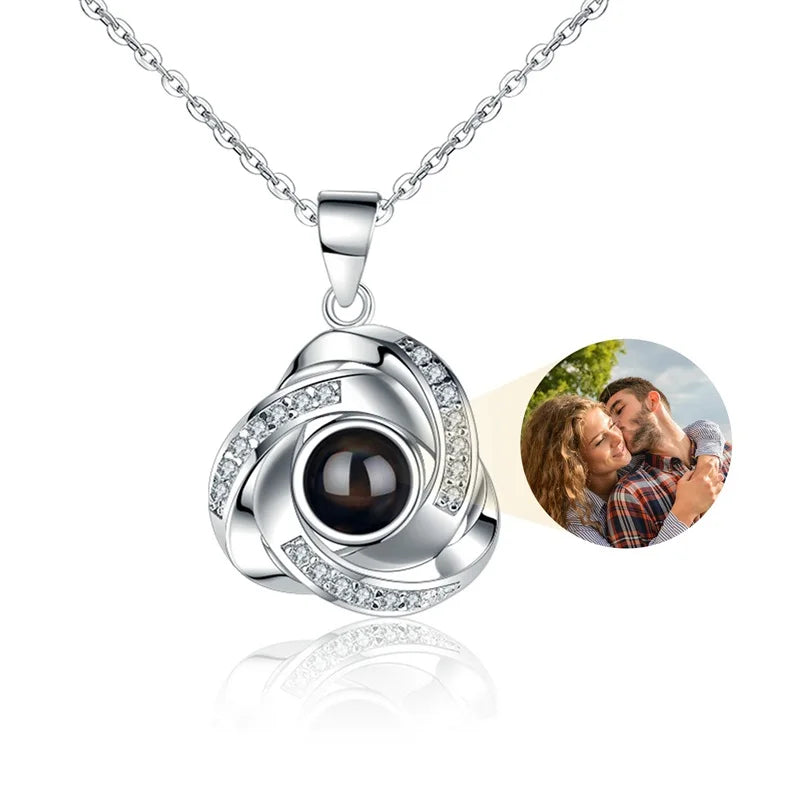 Infinity - Colar Personalizado com Foto Aço Inoxidável 316L Lunnelé™