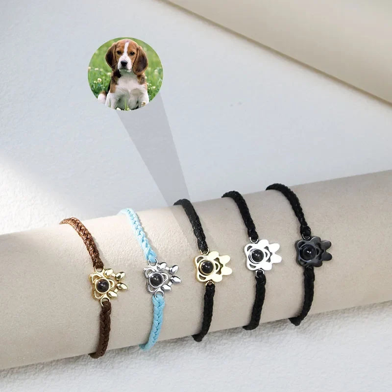 FOTOPET - Pulseira Personalizada Aço Inoxidável 316L Lunnelé™