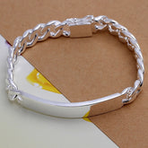 Pulseira Masculina de Prata 925 Lunnelé™