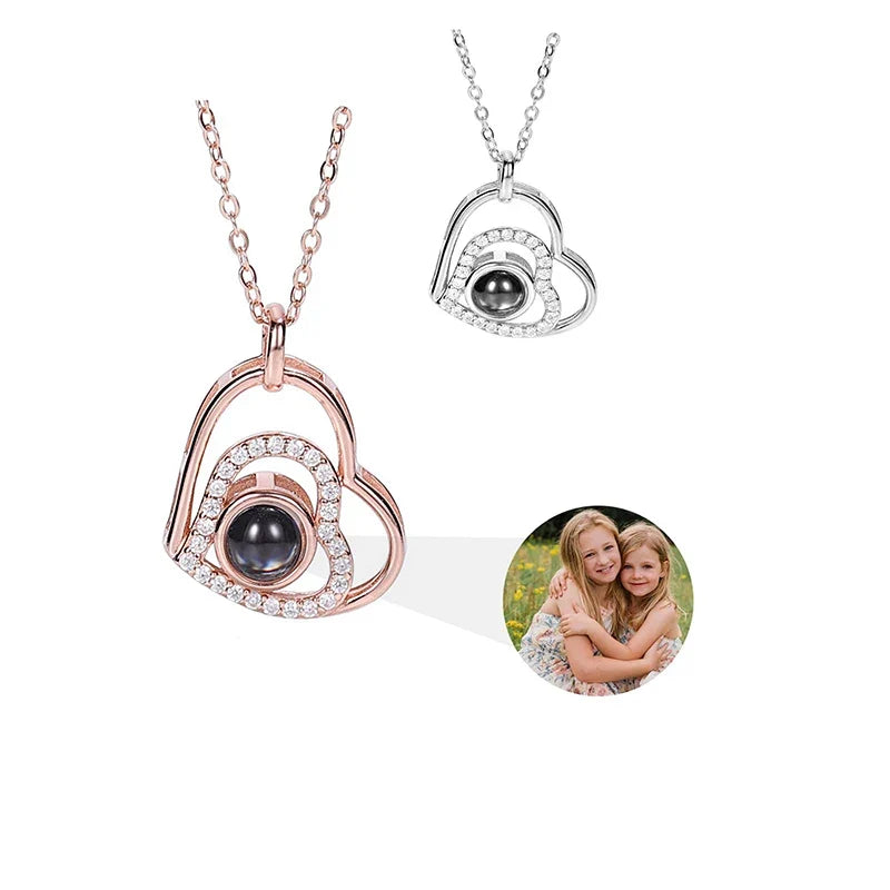 Celestial - Colar Personalizado com Foto Aço Inoxidável 316L Lunnelé™