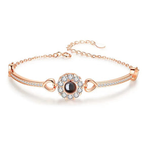 Pulseira Personalizada Minimalista Prata 925 Lunnelé™ - foto 3