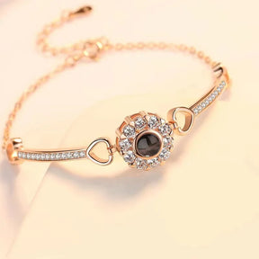 Pulseira Personalizada Minimalista Prata 925 Lunnelé™ - foto 5