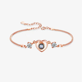 Pulseira Personalizada Amore Prata 925 Lunnelé™ - foto 6