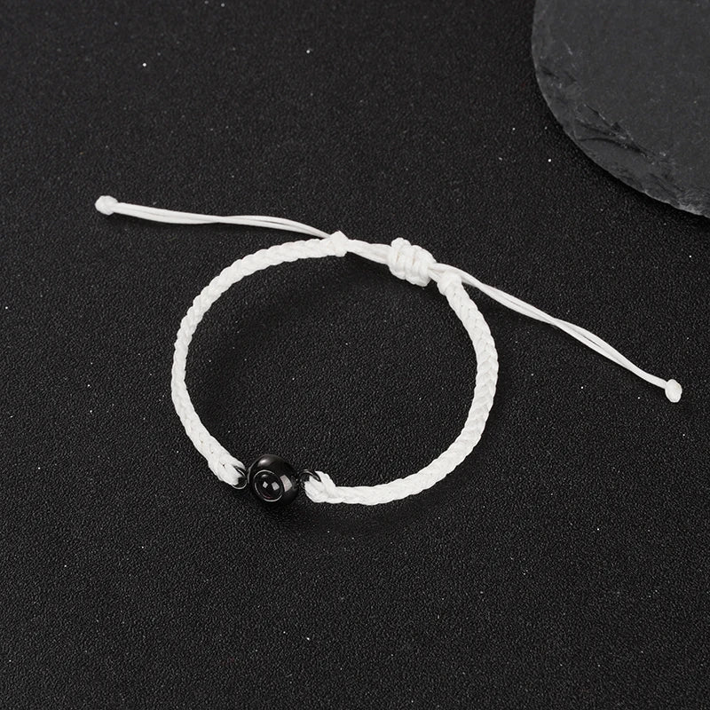 Memory - Pulseira de Corda Personalizada Aço Inoxidável Lunnelé™ - foto 7