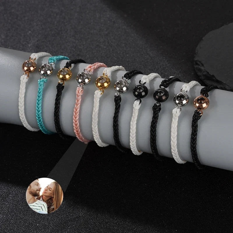 Memory - Pulseira de Corda Personalizada Aço Inoxidável Lunnelé™ - foto 8